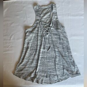 Grey Hollister tank top.